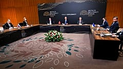 Μεβλούτ Τσαβούσογλου, Ντμίτρο Κουλέμπα, Σεργκέι Λαβρόφ