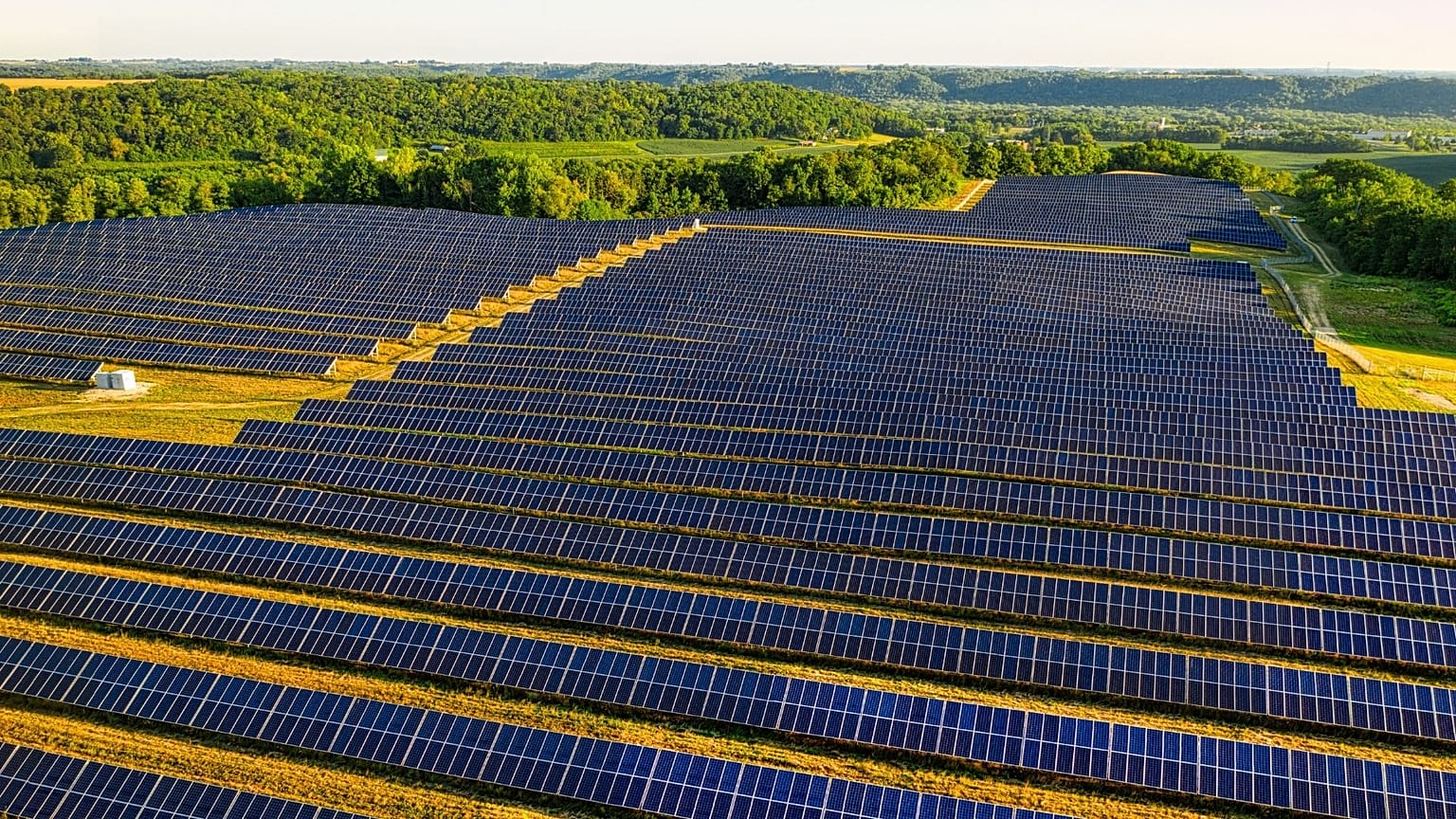 Solar panel generation is on the rise in Europe.