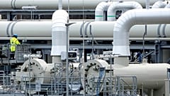 Εγκαταστάσεις του υπό κατασκευή αγωγού Nord Stream2 της Gazprom στη Γερμανία