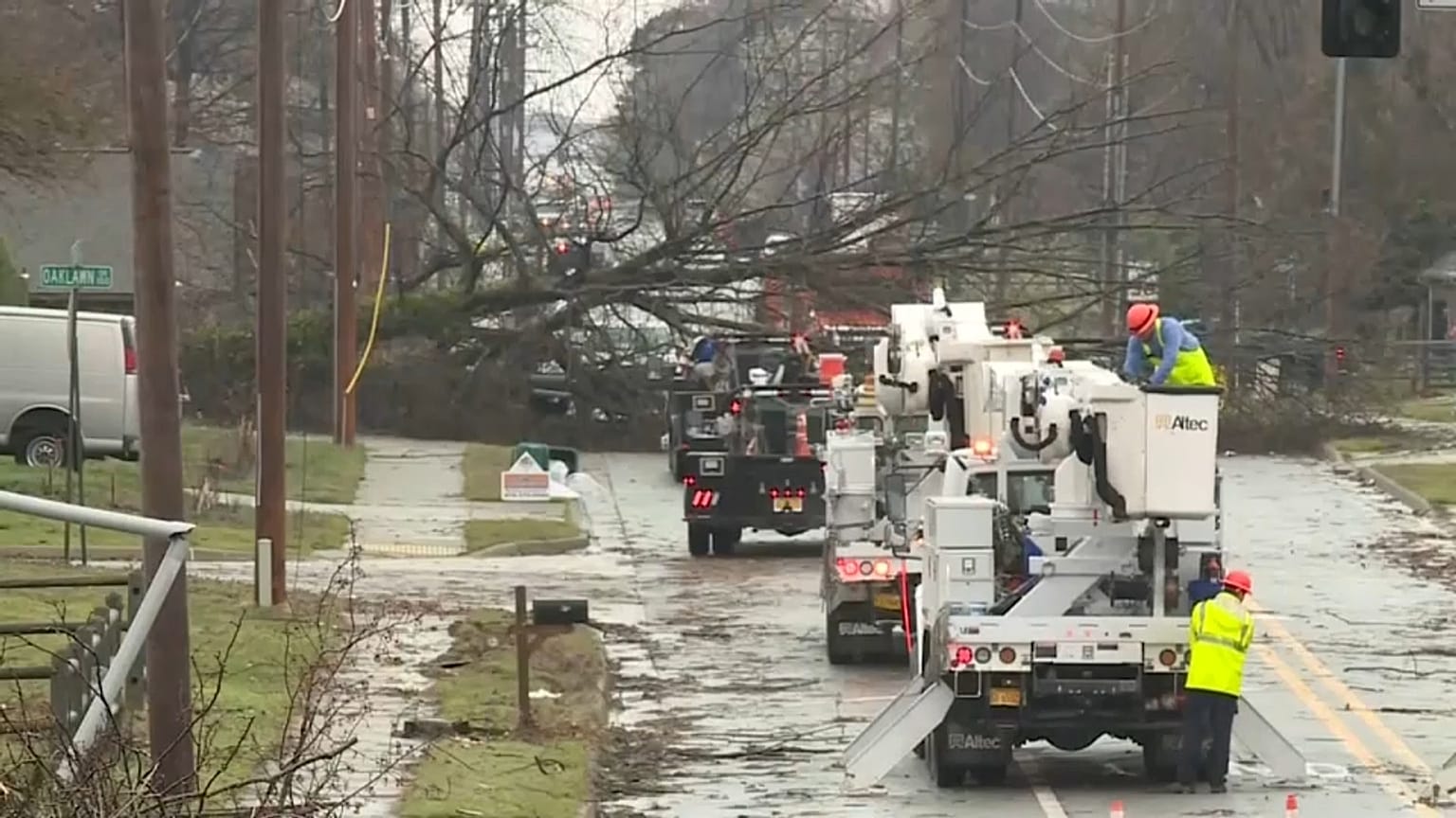 Trabajos de reparación en Springdale, Arkansas, 30 marzo de 2022