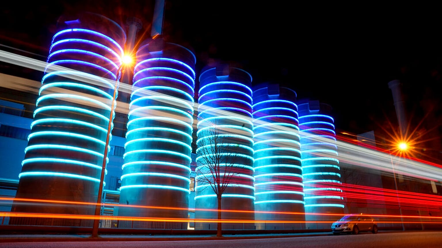 Gaswerk in Adlershof in Deutschland