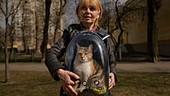 Flüchtling in der Ukraine