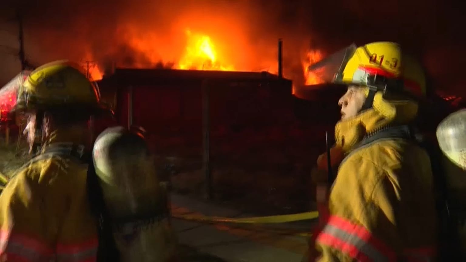 El incendio en San José