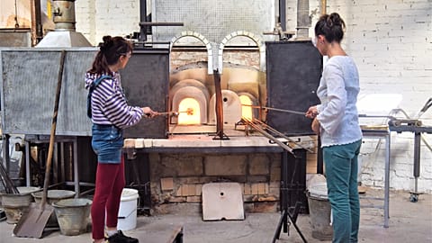 El Cocal works on Murano Island