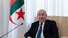 الرئيس الجزائري عبد المجيد تبون.