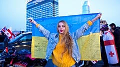 Proukrainische Demonstration