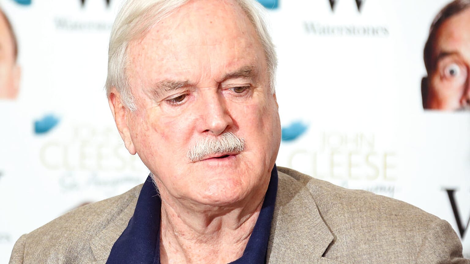 FILE: John Cleese in central London, Thursday, Oct. 9, 2014. 