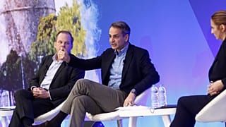 Στιγμιότυπο από το προσυνέδριο της ΝΔ στη Θεσσαλονίκη