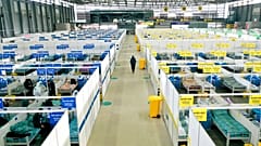 Şangay Expo Merkezi asemptomatik ve hafif Covid-19 hastalarının karantina merkezine dönüştürüldü