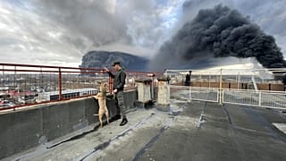 Nach russischen Luftangriffen auf Odessa in der Ukraine