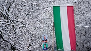 Havas hegyi út Budapesten a választások reggelén, 2022. április 3.