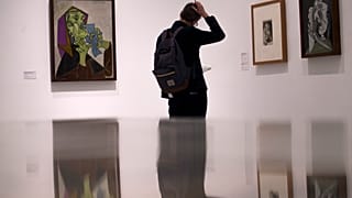 معرض للوحات الفنان الإسباني بابلو بيكاسو. 