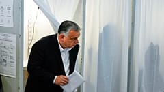 Viktor Orban alle urne, Ungheria, 3 aprile 2022 