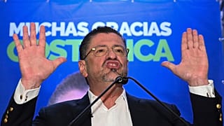 El presidente electo de Costa Rica, Rodrigo Chaves.