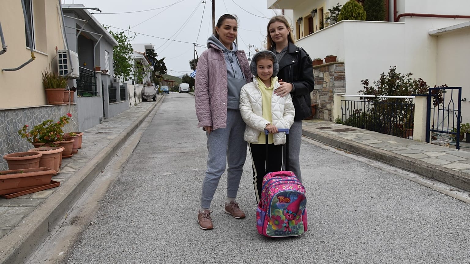 Δύο γυναίκες και ένα παιδί, πρόσφυγες από την Ουκρανία βρήκαν καταφύγιο στον Άη Στράτη 