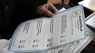 A referendum szavazólapja