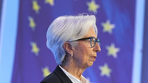 ECB President Christine Lagarde has said "Europe is entering a difficult phase."