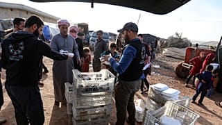 مساعدات غذائية قبل الإفطار