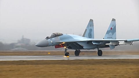 Russischer Kampfjet SU-35 