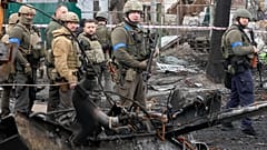 Volodymyr Zelensky à Boutcha