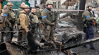 Volodymyr Zelensky à Boutcha