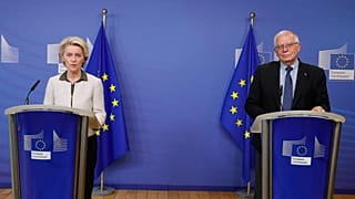 Ursula von der Leyen e Josep Borrell