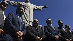 Celebração do centenário do início da construção do Cristo Redentor no Ro de Janeiro