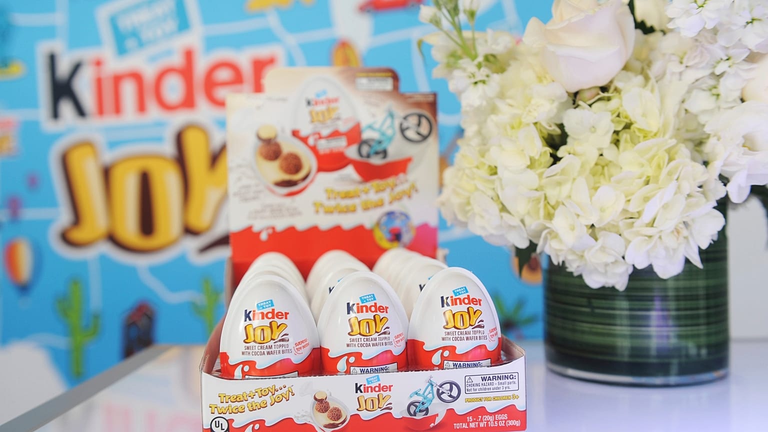 Ferrero şirketine ait Kinder çikolataları