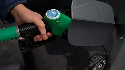 Motorists in the Netherlands headed to the pumps after a government reduction in duties on fuel entered into force, April 1, 2022.