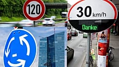 Verkehrschilder in Deutschland - ARCHIV
