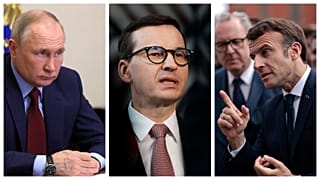 Morawieckit zavarja, hogy a francia elnök többször beszélt telefonon Putyinnal a háború kitörése óta