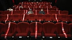 FILE: Interior of cinema in Kyoto, Japan