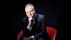 Eike Schmidt, poses for portraits before holding a press conference at the Foreign Press Club in Rome.