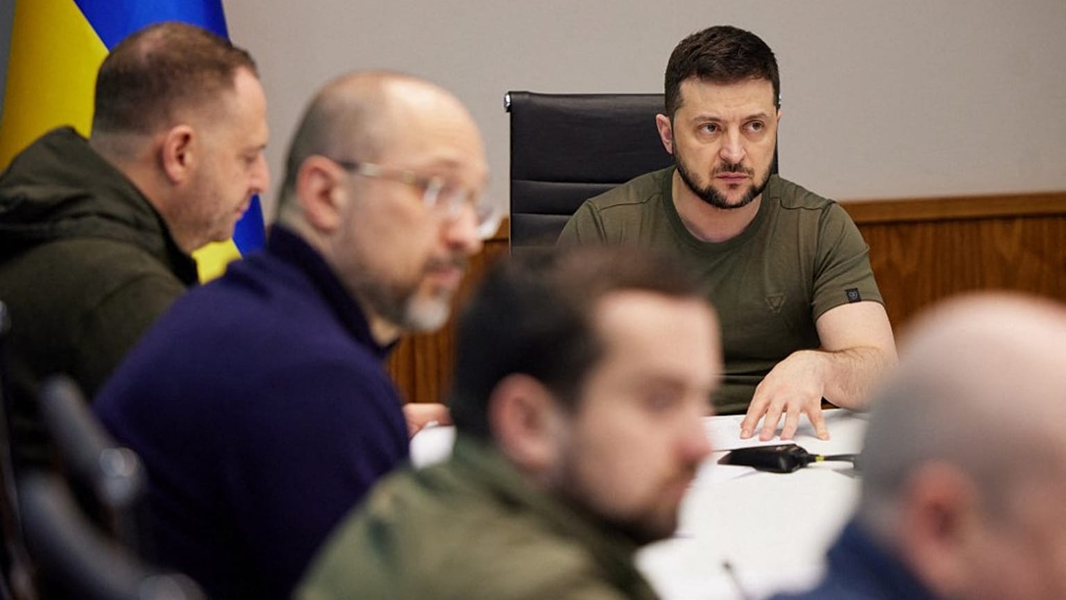 Il presidente ucraino Zelensky