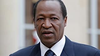 Archives : Blaise Compaoré, alors président du Burkina, en visite officielle en France le 18 septembre 2012 