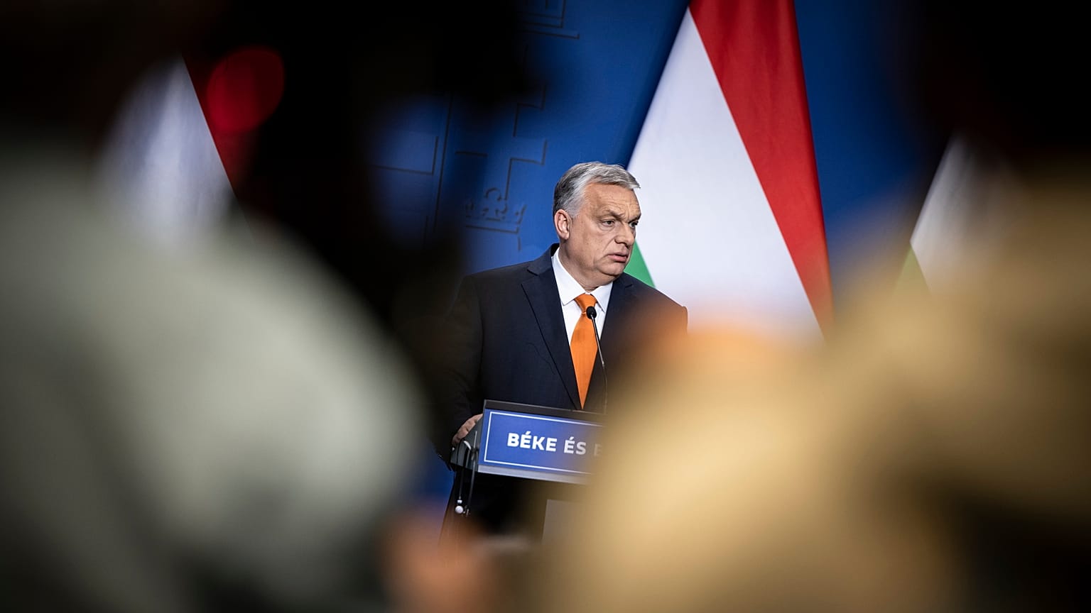 Orbán Viktor a sajtótájékoztatón