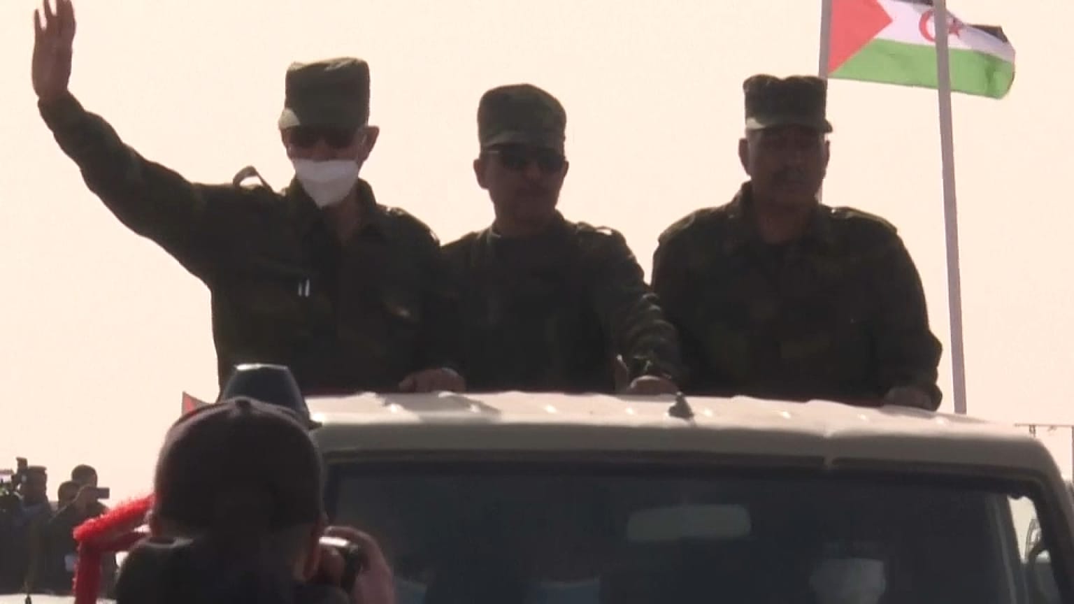 El secretario general del Frente Polisario, Brahim Ghali, se niega a que el Sáhara Occidental pase a estar bajo bandera de Marruecos
