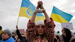Protest für die Ukraine in Berlin am 06.04.2022
