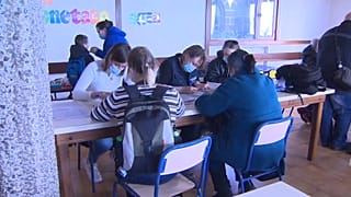 La mayor parte de los 45 refugiados son mujeres y niños