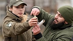 Военная подготовка Грузинского легиона в Киеве. Февраль 2022 года