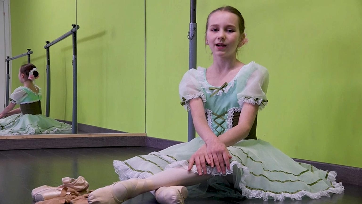 Die 12-jährige Ukrainerin Alisa Strigunkova