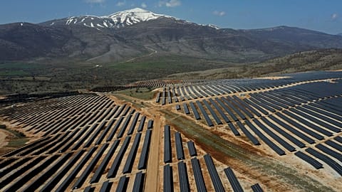 New solar park launched in Greece.