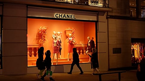 Chanel storefront