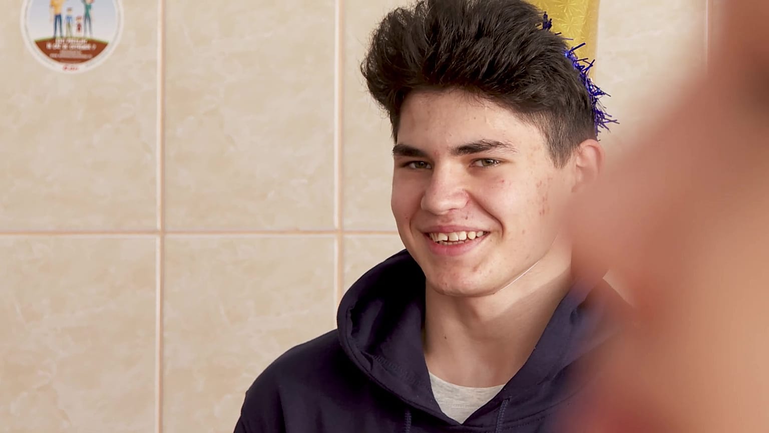 Rostyslav celebrates his 18th birthday