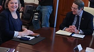 H βοηθός υπουργός Εξωτερικών των ΗΠΑ Βικτόρια Νούλαντ συναντά τον Πρόεδρο της Κύπρου Νίκο Αναστασιάδη στην Λευκωσία
