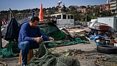 Viel Zeit im Hafen: Aus Angst vor Minen laufen die meisten Fischer in Rumelifeneri nicht aus.