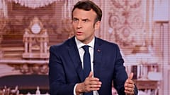 Emmanuel Macron államfő a « 10 minutes pour convaincre » című esti választási műsor vendége volt szerdán 