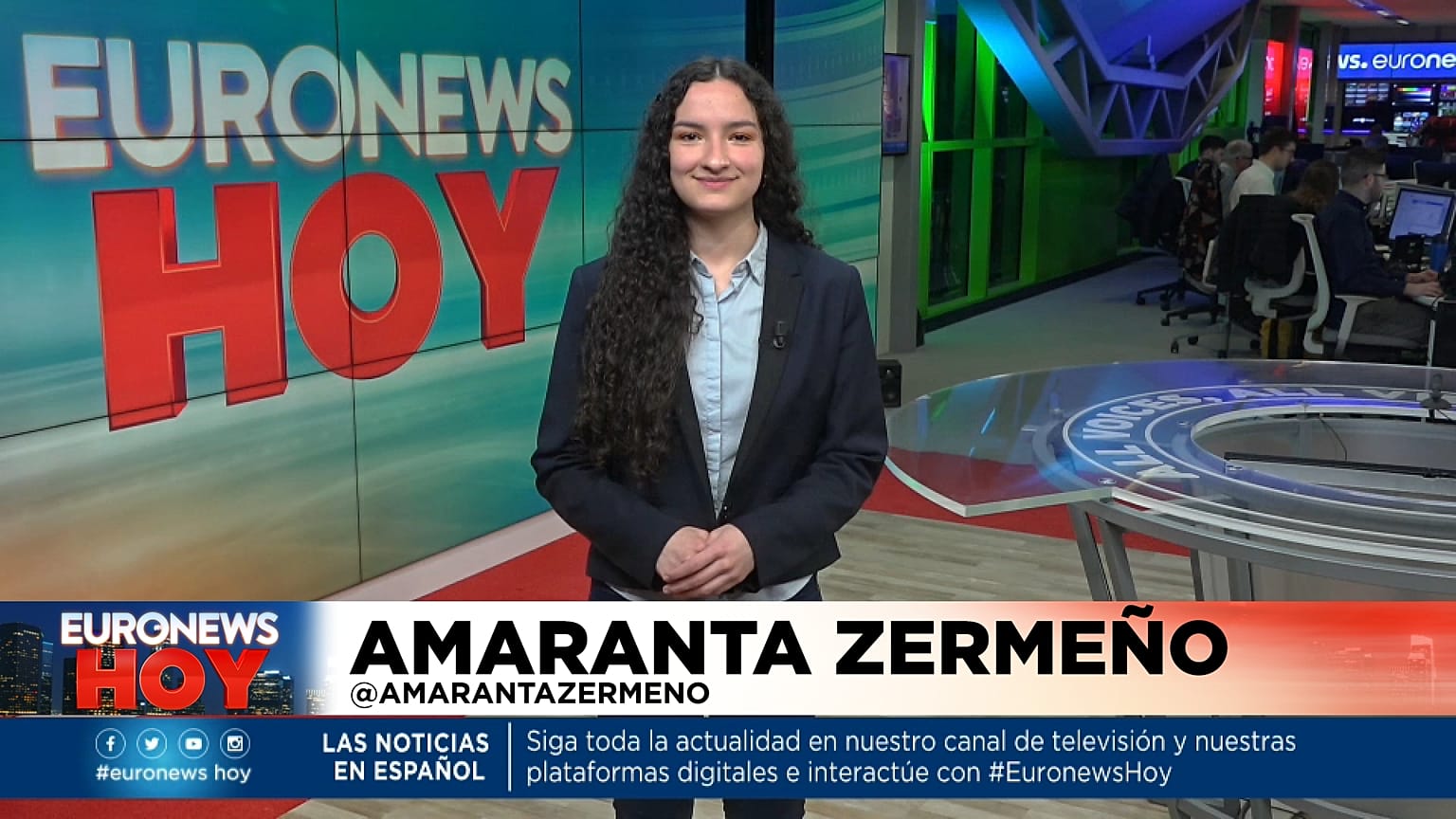 Amaranta Zermeño - Euronews Hoy del 7 de abril 2022 