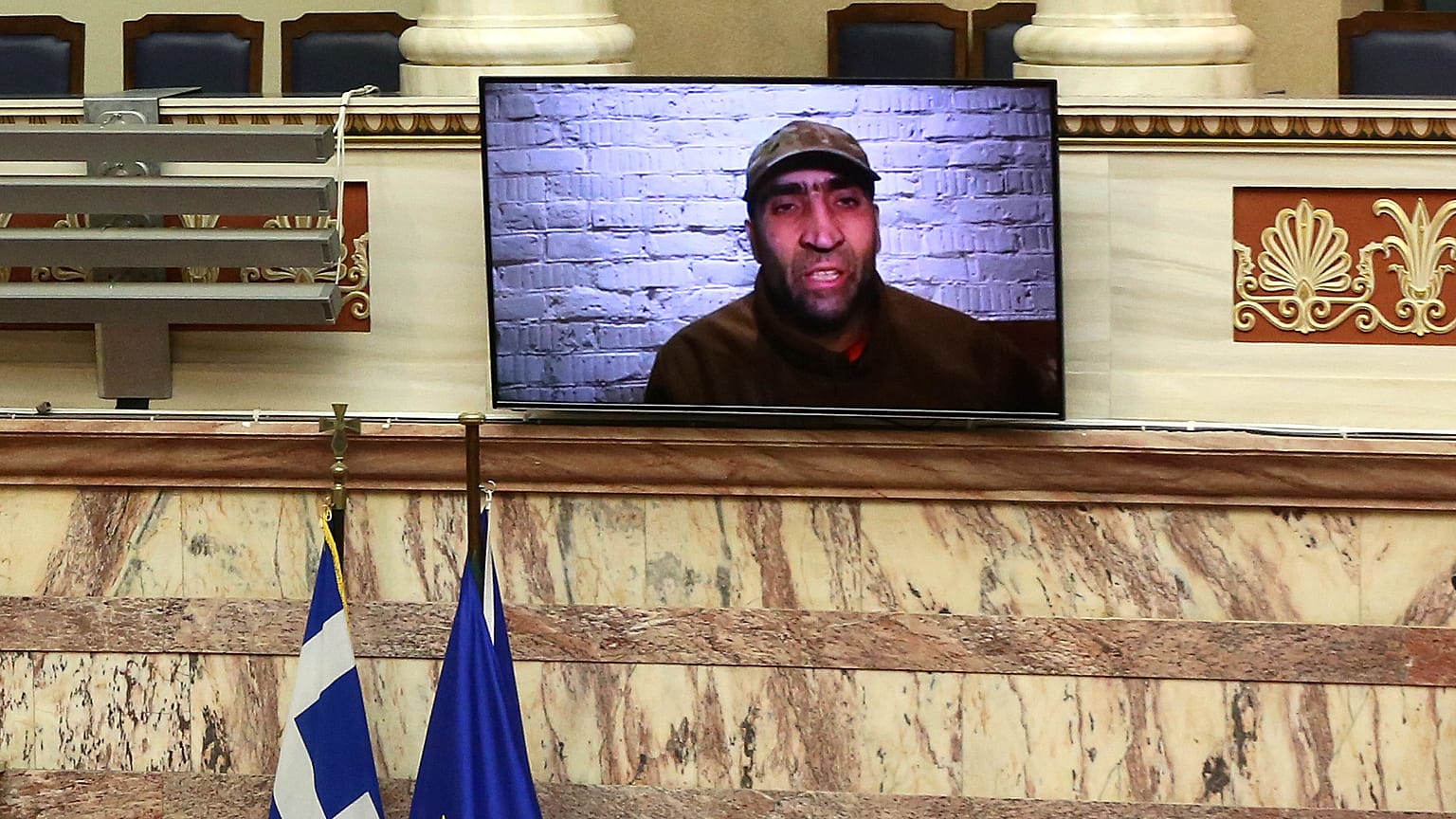 Ο Μιχαήλ, Έλληνας στην καταγωγή κάτοικος Μαριούπολης, μέλος του τάγματος Αζόφ κατά δήλωσή του