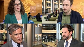 Eurodiputados en Estrasburgo